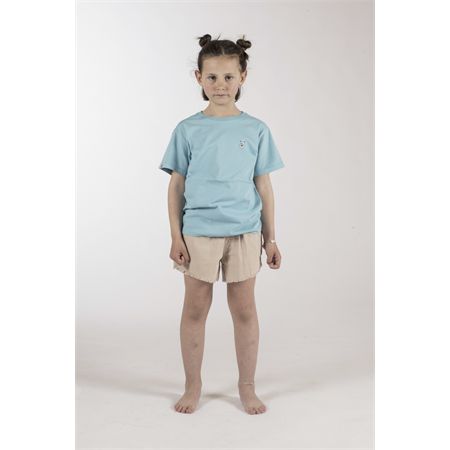 Smile Scilla Logo Palm Blu JUNGLEKids | KMMSMILESCILLA